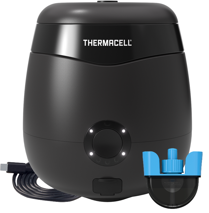 THERMACELL E55 (40) Rechargeable Mosquito Repeller Charcoal