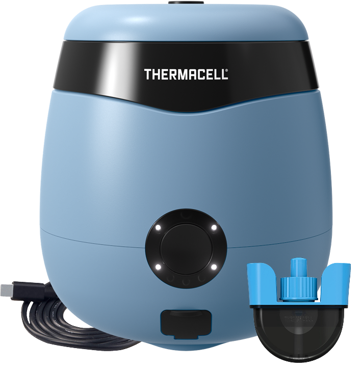 THERMACELL E55 (40) Rechargeable Mosquito Repeller Blue
